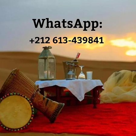 فندق مرزوكةفي  Erg Chebbi Camel Trek Camp المظهر الخارجي الصورة