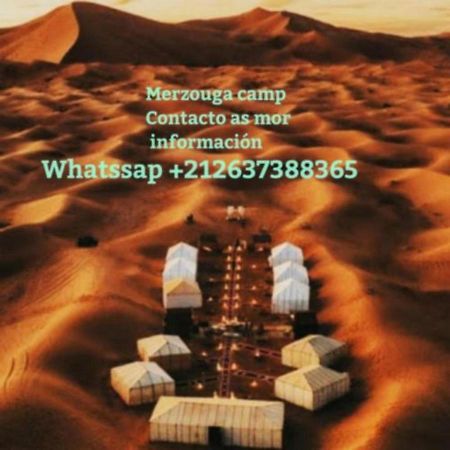 فندق مرزوكةفي  Erg Chebbi Camel Trek Camp المظهر الخارجي الصورة