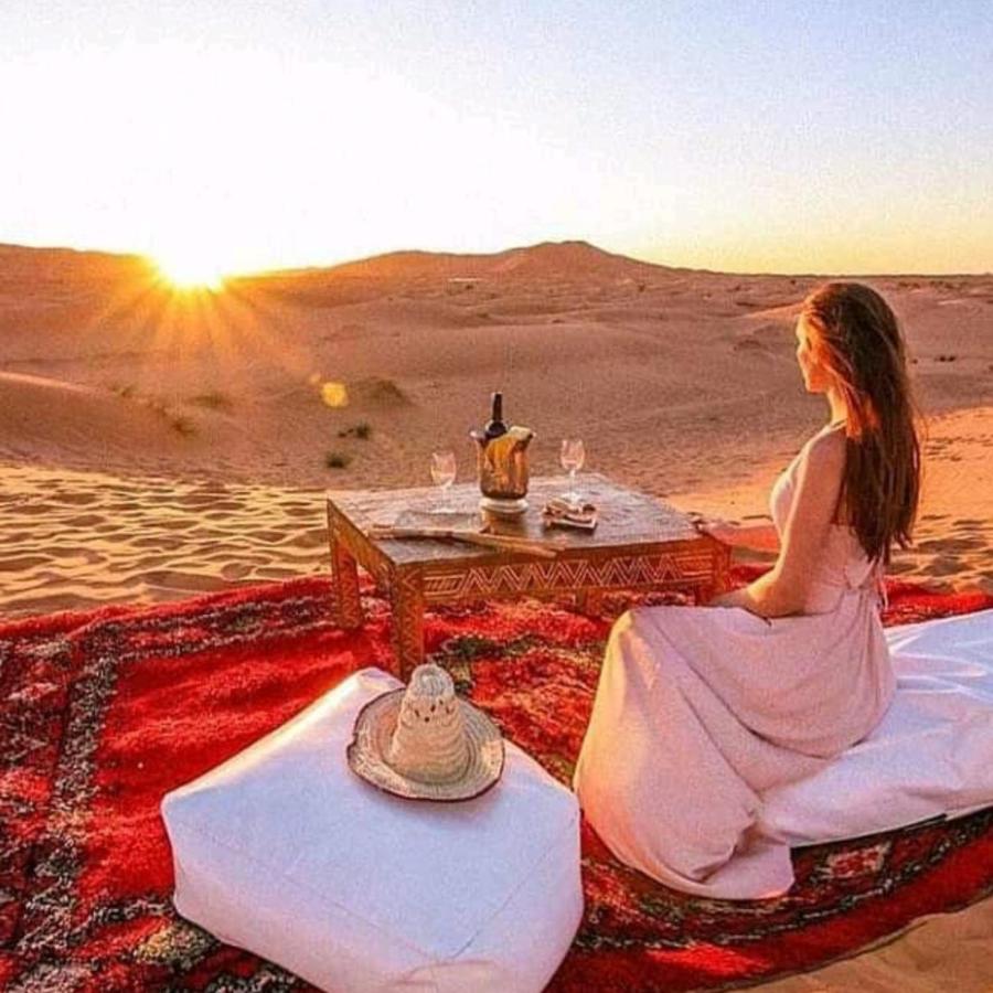 فندق مرزوكةفي  Erg Chebbi Camel Trek Camp المظهر الخارجي الصورة
