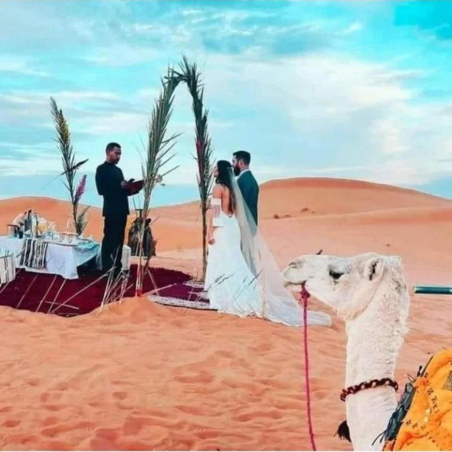 فندق مرزوكةفي  Erg Chebbi Camel Trek Camp المظهر الخارجي الصورة