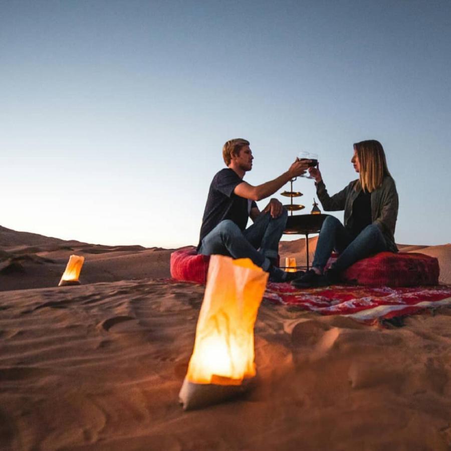 فندق مرزوكةفي  Erg Chebbi Camel Trek Camp المظهر الخارجي الصورة
