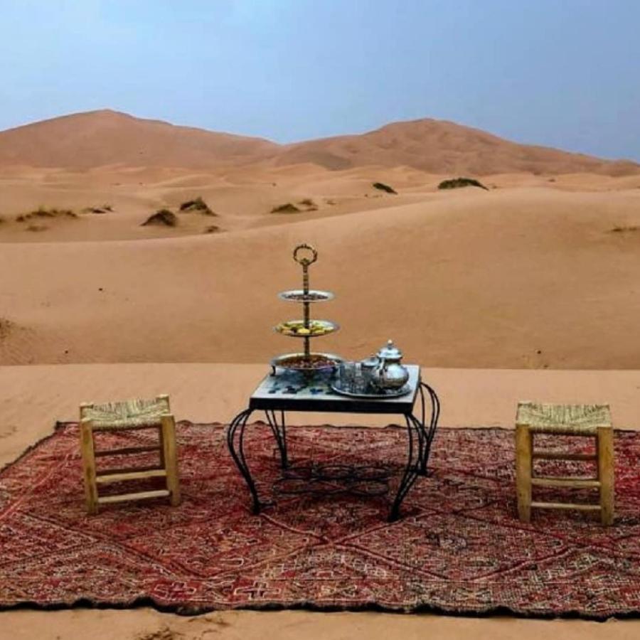 فندق مرزوكةفي  Erg Chebbi Camel Trek Camp المظهر الخارجي الصورة