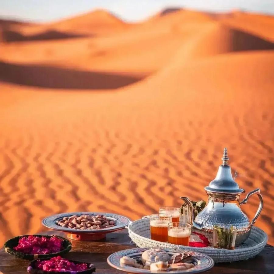 فندق مرزوكةفي  Erg Chebbi Camel Trek Camp المظهر الخارجي الصورة