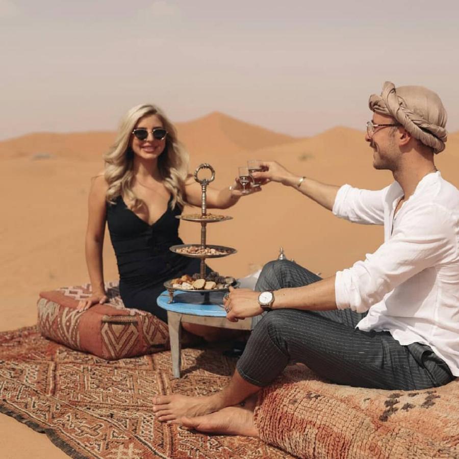 فندق مرزوكةفي  Erg Chebbi Camel Trek Camp المظهر الخارجي الصورة