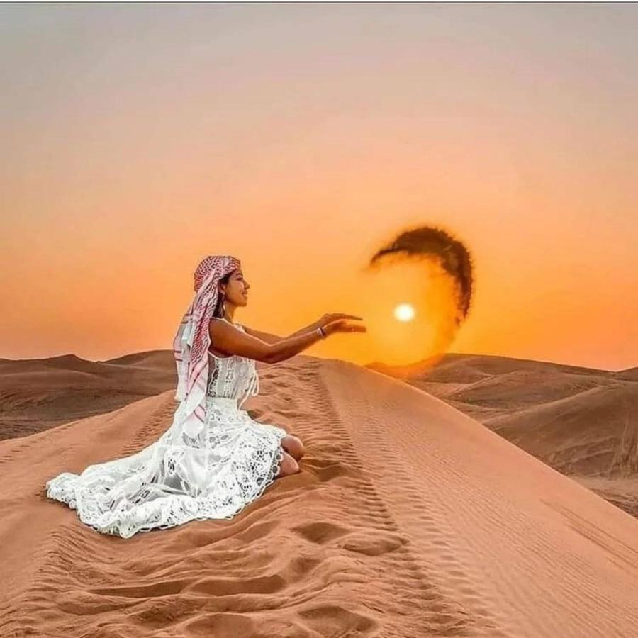فندق مرزوكةفي  Erg Chebbi Camel Trek Camp المظهر الخارجي الصورة