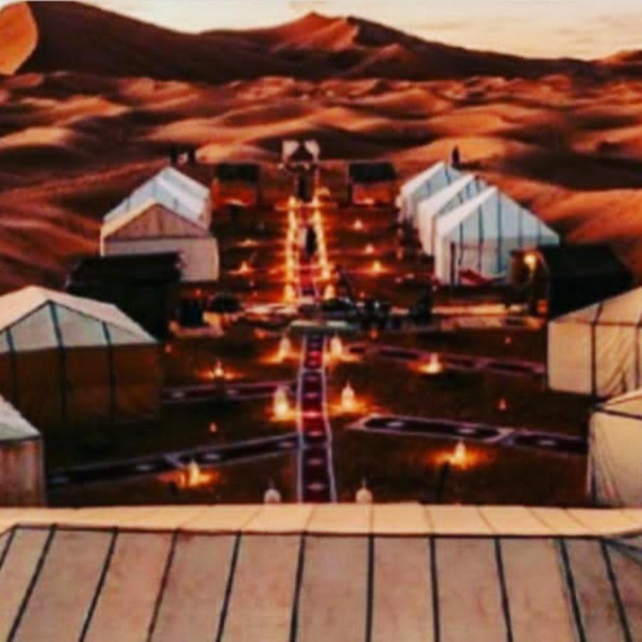فندق مرزوكةفي  Erg Chebbi Camel Trek Camp المظهر الخارجي الصورة